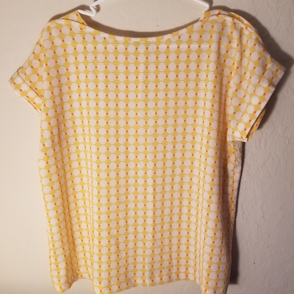 Studio B by Bobeau Women's Top  Small Yellow and Orange - Picture 2 of 4